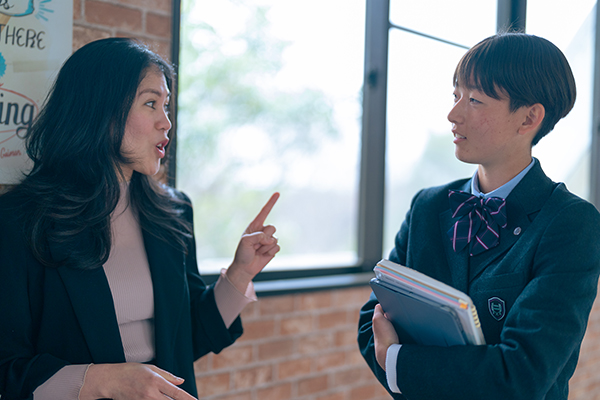 写真：AGコースの授業の様子